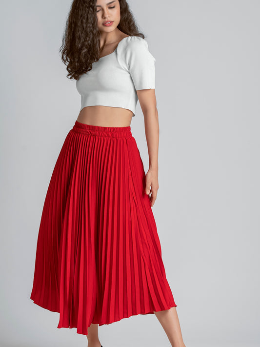 Accordion Pleats Skirts