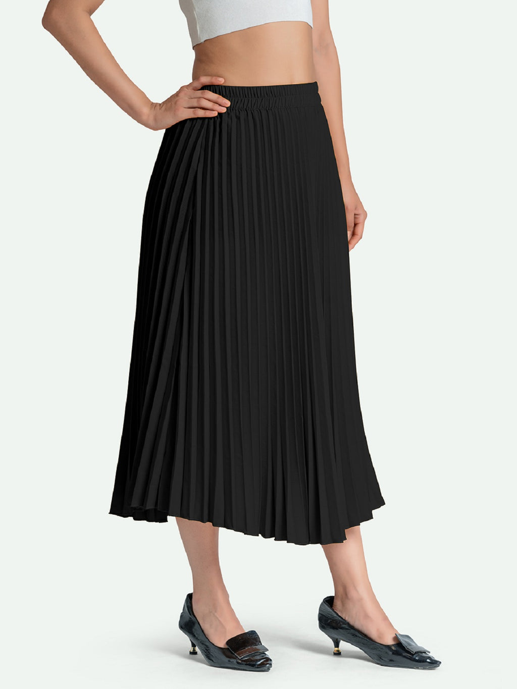 Accordion Pleats Skirts