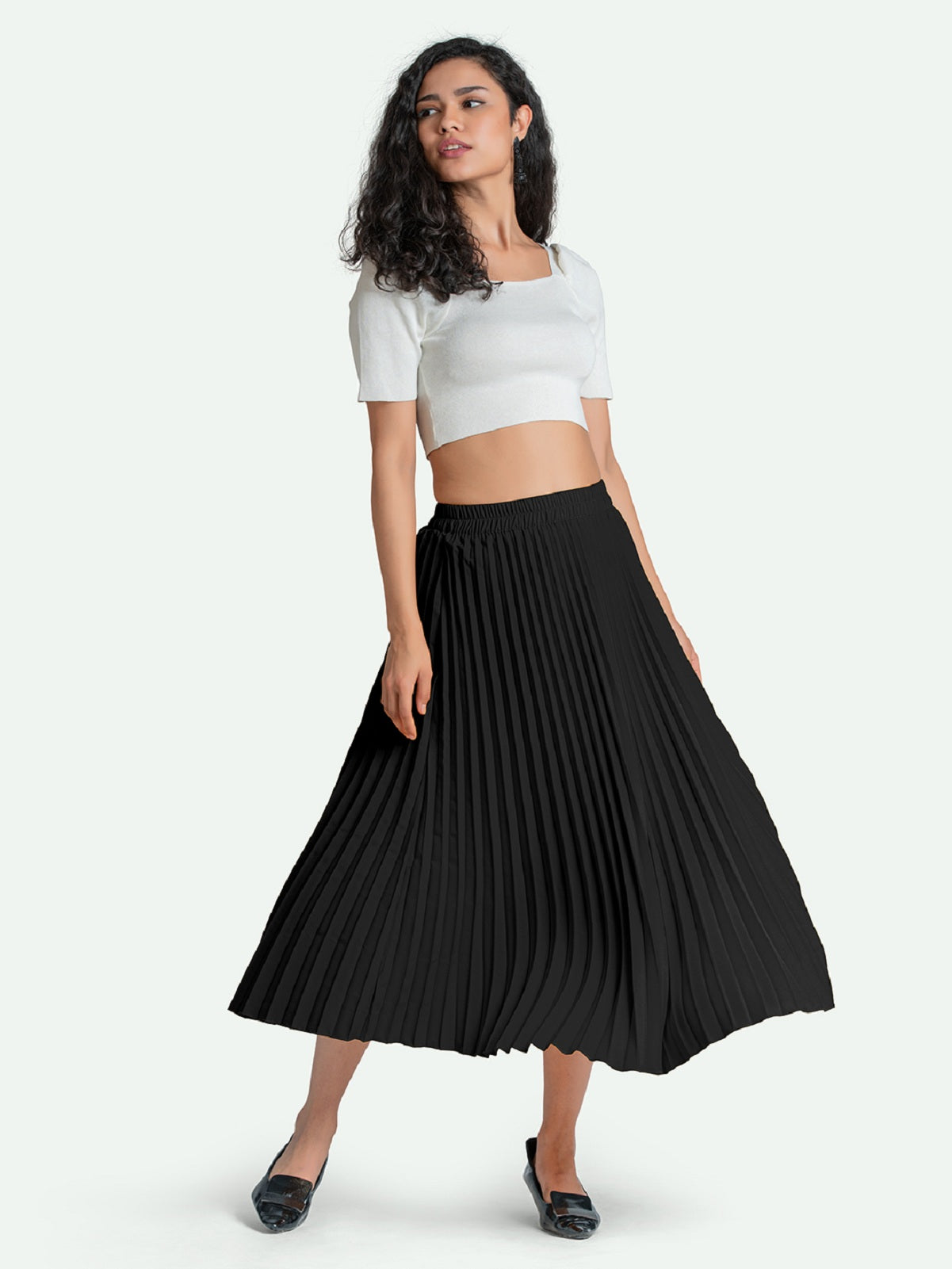 Accordion Pleats Skirts